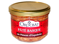 Pate Basque au piment d'Espelette OROCBAT, 180g