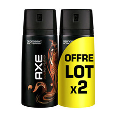 deodorant spray dark temptation axe 2x150ml