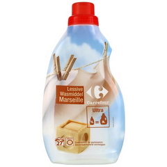 Lessive savon de Marseille Carrefour
