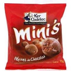 Ker Cadelac, Mini's pepites de chocolat, le sachet de 70 gr