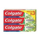Colgate dentifrice max fresh the glace 3x75ml