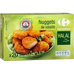 Nuggets de volaille Halal