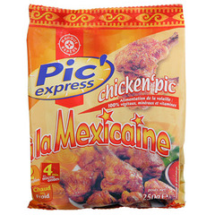 Manchons de poulet Pic'express Mexicain 250 gr