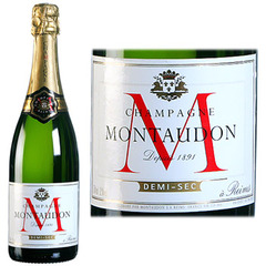 Montaudon Champagne demi sec 12° -75cl