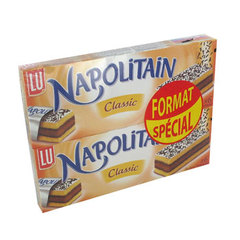 Napolitain classic Gateaux fourres au chocolat 
