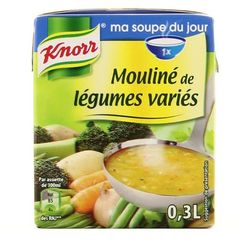 Knorr soupe mouliné de légumes variés 300ml