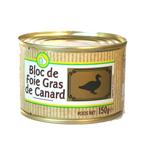 Pouce bloc de foie gras de canard 150g