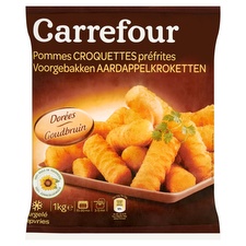 Pomme de terre croquettes préfrites Carrefour