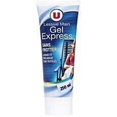 Lessive gel express main U, 250ml