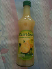 Jus de citron Carrefour