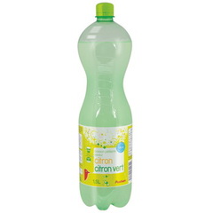 Auchan boisson pétillante saveur citron & citron vert 1,5l