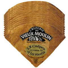 12 Crepes de froment faites main Creperie du Vieux Moulin, 320g