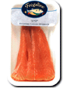 Filet de saumon, Salmo salar, élevé en Norvège, barquette de 200g