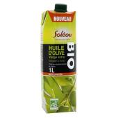 Huile d'olive vierge extra bio fruitee SOLEOU, 1l