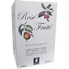 Vin rose fruite CHATEAU CLAPIER, 5l