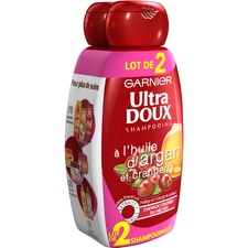 Shampooing huile d'argan et cranberry Ultra Doux