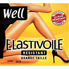 Collant elastivoile resistant grande taille WELL ibiza T6