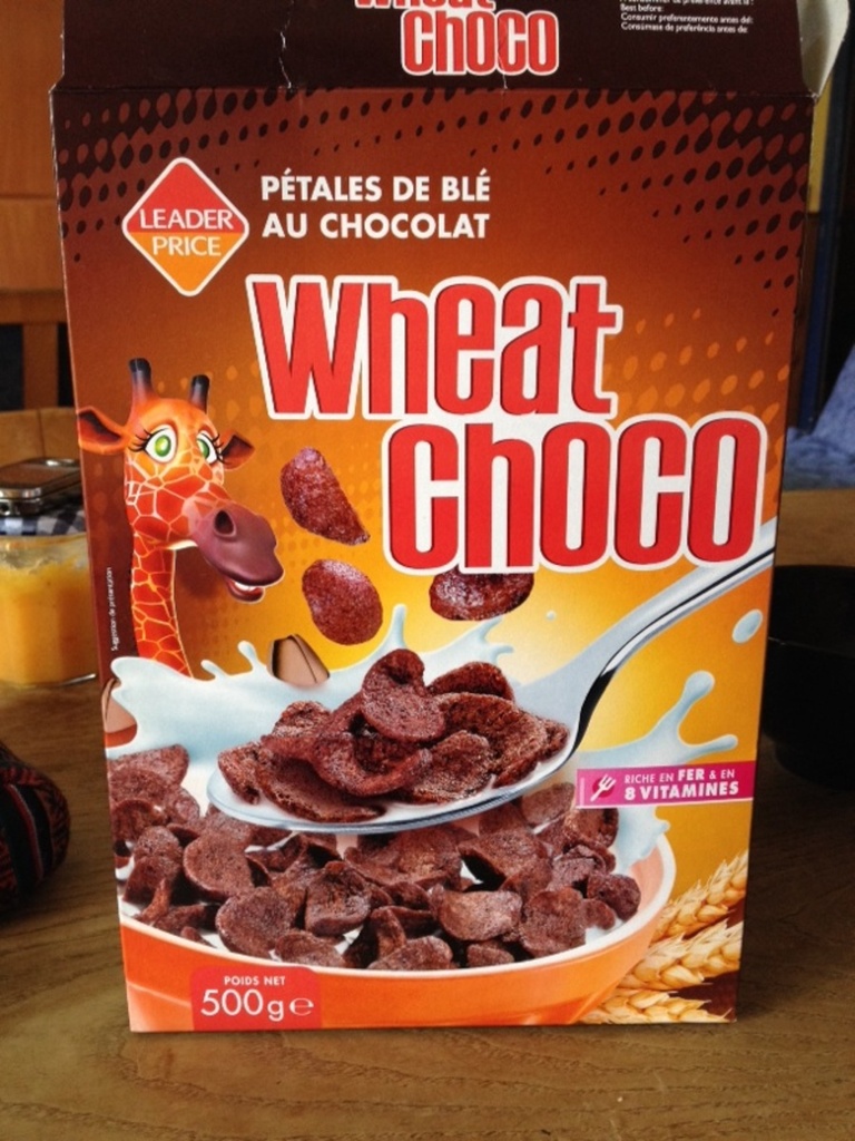 Pétales de blé au chocolat, Wheat choco 500g