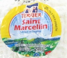 Rouleau de 3 saint marcellin, la portion de 240 gr