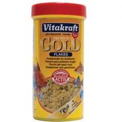 Aliment en flocons pour poissons rouges Gold VITAKRAFT, 250ml
