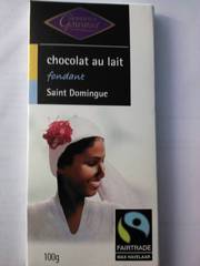 Chocolat au lait fondant de Saint Domingue, Max Havelaar