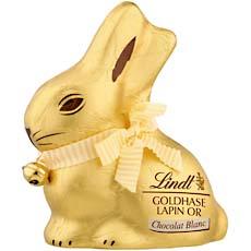 Lindt lapin or blanc 200g