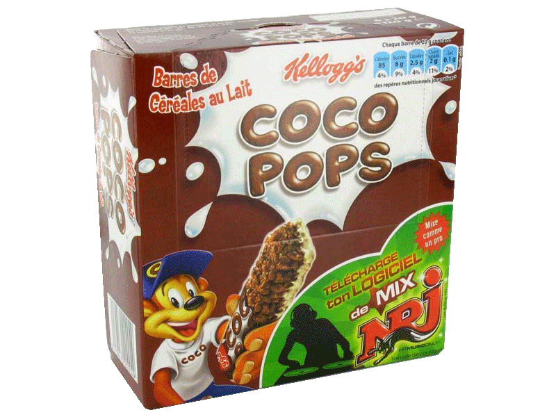 Barres de cereales Coco-Pops