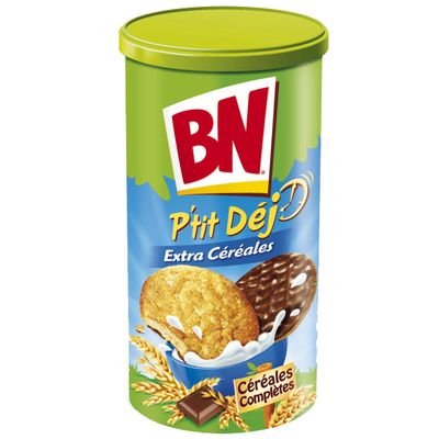 Biscuit pour le petit dejeuner Extra Cereales BN, 250g