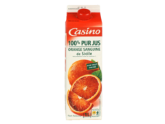 100% pur jus d?orange sanguine