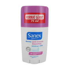 Sanex deodorant Stick 75ml Dermo Anti Traces Blanches