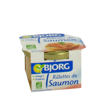 Rillettes de saumon BJORG, 90g