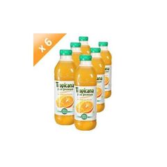 TROPICANA Pure Premium Orange Sans Pulpe 1L (x6)