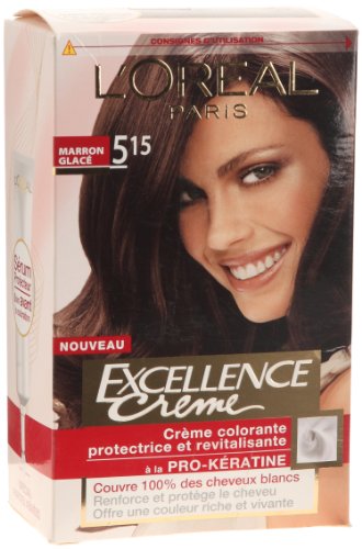 Coloration permanente EXCELLENCE, marron glace n°5.15
