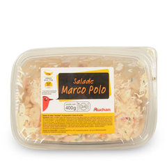 Salade Marco Polo a base de pates et de surimi - 4 personnes