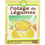 Pouce Potage legumes 4 assiettes 68g