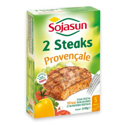 Steacks de soja a la Provencale SOJASUN, 2 pieces, 200g