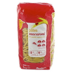 Auchan macaroni qualité superieure 1kg