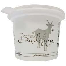Fromage de chevre fort au lait cru LES BALLIFAYS, 73%MG, 250g