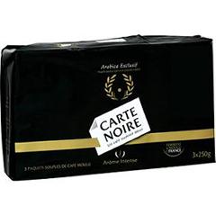 Cafe moulu Carte Noire Arabica 3x250g