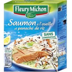Saumon oseille Fleury Michon Riz panaché 270g