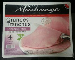 Madrange grandes tranches charcutieres sc 4 tranches soit 200g