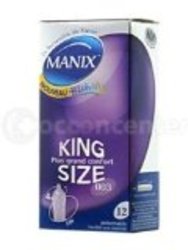Preservatifs King Size 003 MANIX, 12 unites