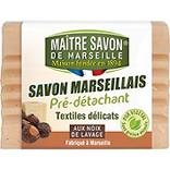 Savon marseillais pré-détachant noix lavage MAITRE SAVON DE MARSEILLE,250g