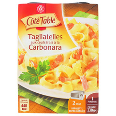 Tagliatelle Cote Table Carbonara 330g