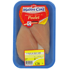 Escalope de poulet Maitre Coq Blanc x2 240g