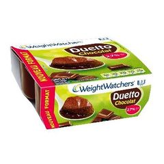 Weight Watchers Duelto chocolat 2,8% mg 3pp les 4 pots de 90 g