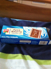 Belle France Biscuits Petit Beurre Chocolat au Lait 150 g - Lot de 6