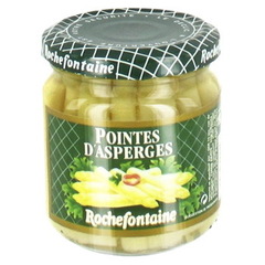 Pointes d'asperges blanches ROCHEFONTAINE, 212ml