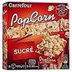 Pop Corn sucré Carrefour