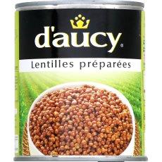 Lentilles preparees D'AUCY, 530g